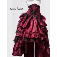 【お値下げ️⭕️】アトリエピエロ　姫袖ミニワンピ フリル付きドレス バーガンディ 2025年最新】atelierPierrotの人気アイテム - メルカリ