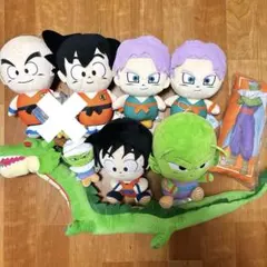 ドラゴンボール ぬいぐるみ マスコット クッション まとめ売りのサムネイル