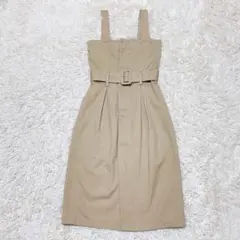 mysty woman サロペット F コットン 綿 ベルベット Aラインのサムネイル