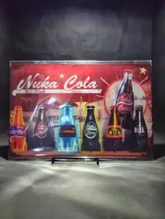 ブリキ看板　Fallout Nuka Cola インテリア