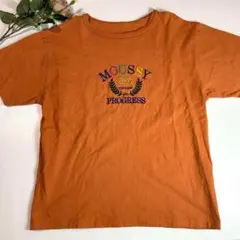 2023年モデル✨MOUSSY マウジー⭐︎刺繍入り PROGRESS TEEのサムネイル