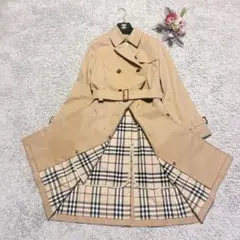 【極美品】バーバリーロンドン　ライナー付きトレンチコート　38 ノバチェック