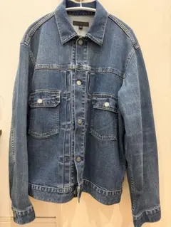 ユニクロ　デニムジャケット　セカンドタイプ　ブルー　Ｌ