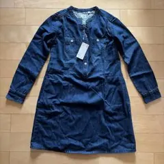 UNIQLO デニム 長袖ワンピース 150cm