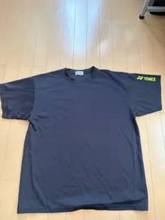 YONEX ヨネックス Tシャツ ブラック スポーツウェア　運動着バックプリント
