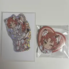 月永レオ ナンジャタウン 缶バッジ ステッカー　あんスタ