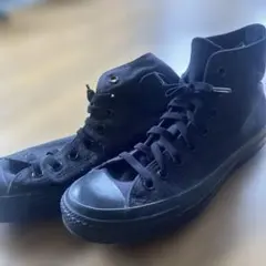コンバース　ブラックスニーカー