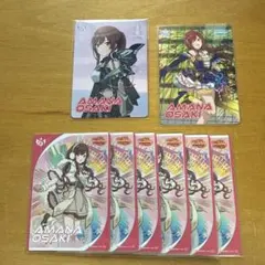 シャニマス 斑鳩ルカ、鈴木羽那 コメティック PcSR 4枚セットユニアリ