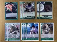 ワンピースカード　緑ゾロ　デッキパーツ