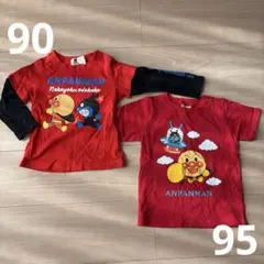 アンパンマン バイキンマン　Tシャツ 2枚セット