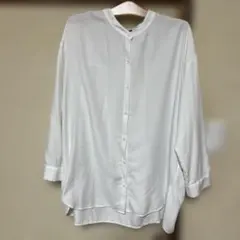 長袖シャツ ホワイト　4L