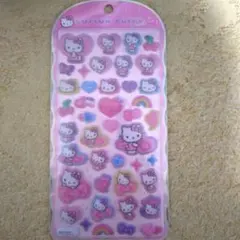 コットンパフィー　ハローキティ シール　サンリオ