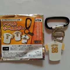 大津亮介 シークレットユニフォーム型アクリルキーホルダー ソフトバンクホークス