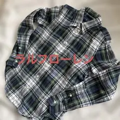 ラルフローレン チェック柄コットン長袖シャツ