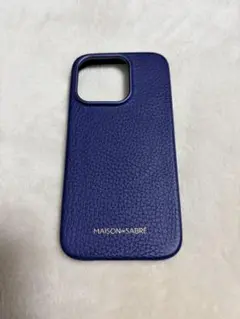 MAISON de SABRE ネイビー　iPhone15Proケース　箱無し