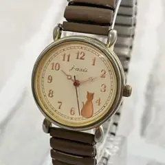 【稼動品】J-AXIS ジェイアクシス　ネコ　クォーツ　BL1140