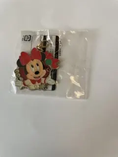 【未開封】ミニーマウス クリスマスキーホルダー