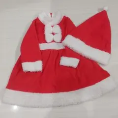 サンタワンピース 女の子 80サイズ