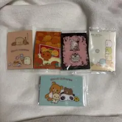 サンエックス ウエハース キャラクターカード 5장 세트