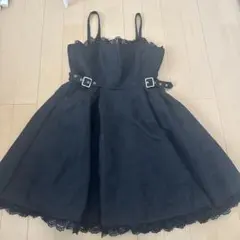 ROJITA ブラック キャミワンピース