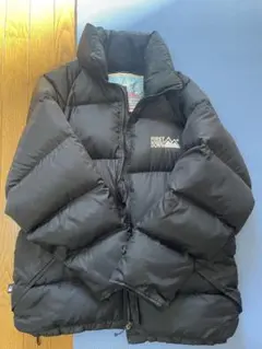 FIRST DOWN ブラックダウンジャケット USA製