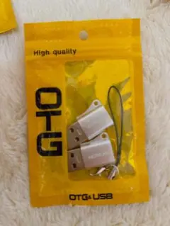 OTG & USB typeC 変換アダプタ 2個入り