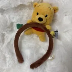 【本日まで】ディズニー くまのプーさん ぬいぐるみカチューシャ パーク