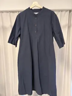 MHL, ネイビー 半袖ワンピース