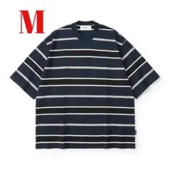 everyone multi border short sleeve tee M - メルカリ