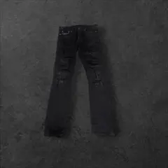 RESOUND CLOTHING ダメージデニム ブラックのサムネイル