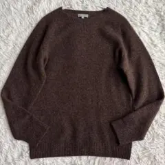 マーガレットハウエル スコットランド製 カシミヤ ニット クルーネック