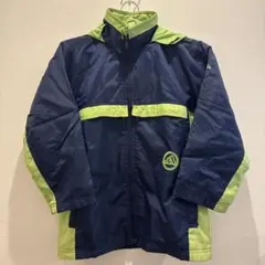 アディダス ナイロンジャケット ジュニア 140 ネイビー ビンテージ