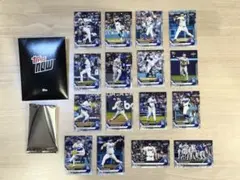 2025 Topps Now ドジャース優勝セット 15枚フルコンプSPカード付