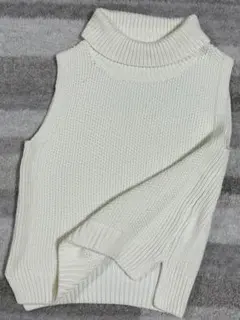 COMME CA ISM ベスト ニット Mサイズ