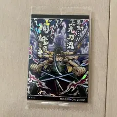 ONE PIECE ウエハース カード ロロノア・ゾロ No.6-18のサムネイル