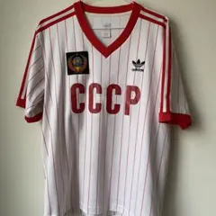 アディダス　adidas CCCP ソ連代表 サッカーシャツ　ユニフォーム ソ連代表（Union of Soviet Socialist Republics）89-91 H