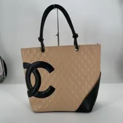 Chanel キルティングトートバッグ カンボンライン シャネル