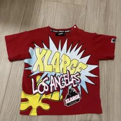 XLARGE KIDS 赤 Tシャツ 子供用 90