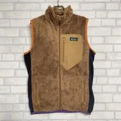 MANASTASH マナスタッシュ メンズ ボア ベスト ブラウン L