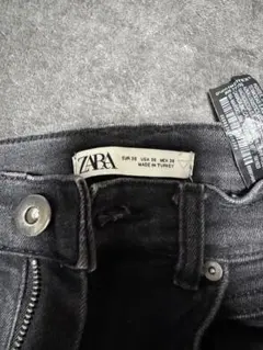 ZARA ダークグレー スキニーデニム EUR38