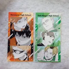 ハイキュー!! シールプリントコレクション 第1弾 烏野 伊達工 ステッカー
