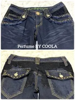 Perfume BY COOLA ビジュー バタフライ デニムジーンズ 極美品 2026年最新】perfume by coolaの人気アイテム - メルカリ