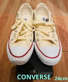 CONVERSE ALL STAR アイボリー ローカットスニーカー