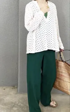 ZARA レースブラウス