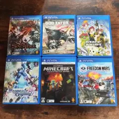 PSvita　ゴッドイーター　デジモン　マインクラフト　など