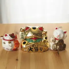招き猫 まねきねこ 白 8号 貯金箱 左手 縁起 商売 - メルカリ