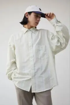 AZUL WIDE RELAX SILHOUETTE SHIRTS