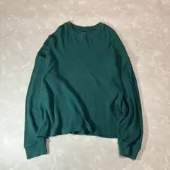 archive GAP waffle l/s tee grunge y2k