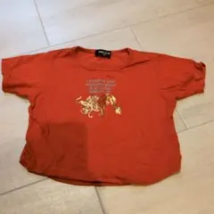 COMME CA ISM ドラゴン柄 Tシャツ 90cm　中古品のサムネイル