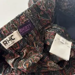 別注　RHC ロンハーマン× LIBERTY コラボ　ペイズリーパンツ　総柄のサムネイル